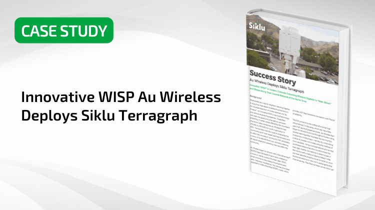 Innovative WISP Au Wireless Deploys Siklu Terragraph