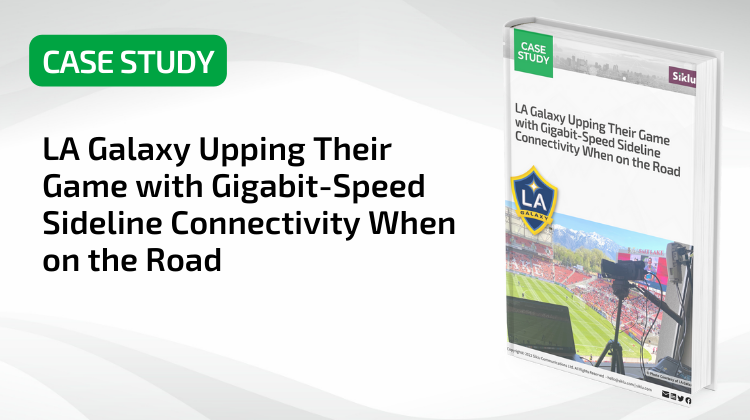 LA Galaxy Upping Their Game with Gigabit-Speed Sideline Connectivity When on the Road