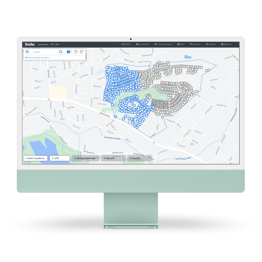 SmartHaul Wireless Backhaul Network Design Engine (WiNDE) for Wireless Bakchaul network design