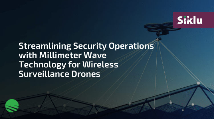 Streamlining Security Operations with Millimeter Wave Technology for Wireless Surveillance Drones